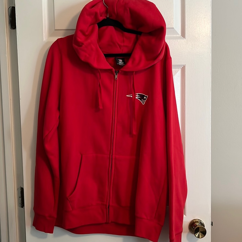 New England Patriots Women’s Plus Size Zip Up Hoodie size XXL *NWT*